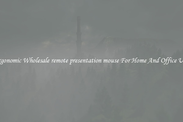 Ergonomic Wholesale remote presentation mouse For Home And Office Use.