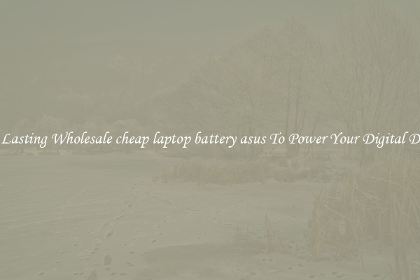 Long Lasting Wholesale cheap laptop battery asus To Power Your Digital Devices