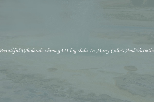 Beautiful Wholesale china g341 big slabs In Many Colors And Varieties